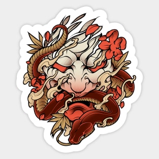 Oni Irezumi Sticker